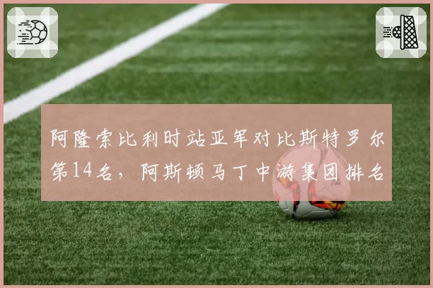阿隆索比利时站亚军对比斯特罗尔第14名,阿斯顿马丁中游集团排名全靠老将独撑