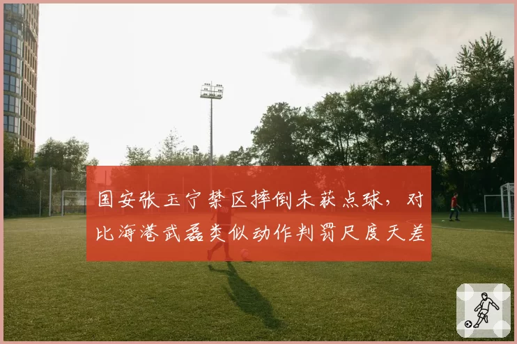 国安张玉宁禁区摔倒未获点球，对比海港武磊类似动作判罚尺度天差地别